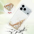 thumbnail image 4 of MYKOMI Bling Glitter Case for iPhone 17 Pro, Soft TPU Sparkly Flowing Liquid Floating Clear Case for Women Girls Cover for iPhone 17 Pro, 4 of 7