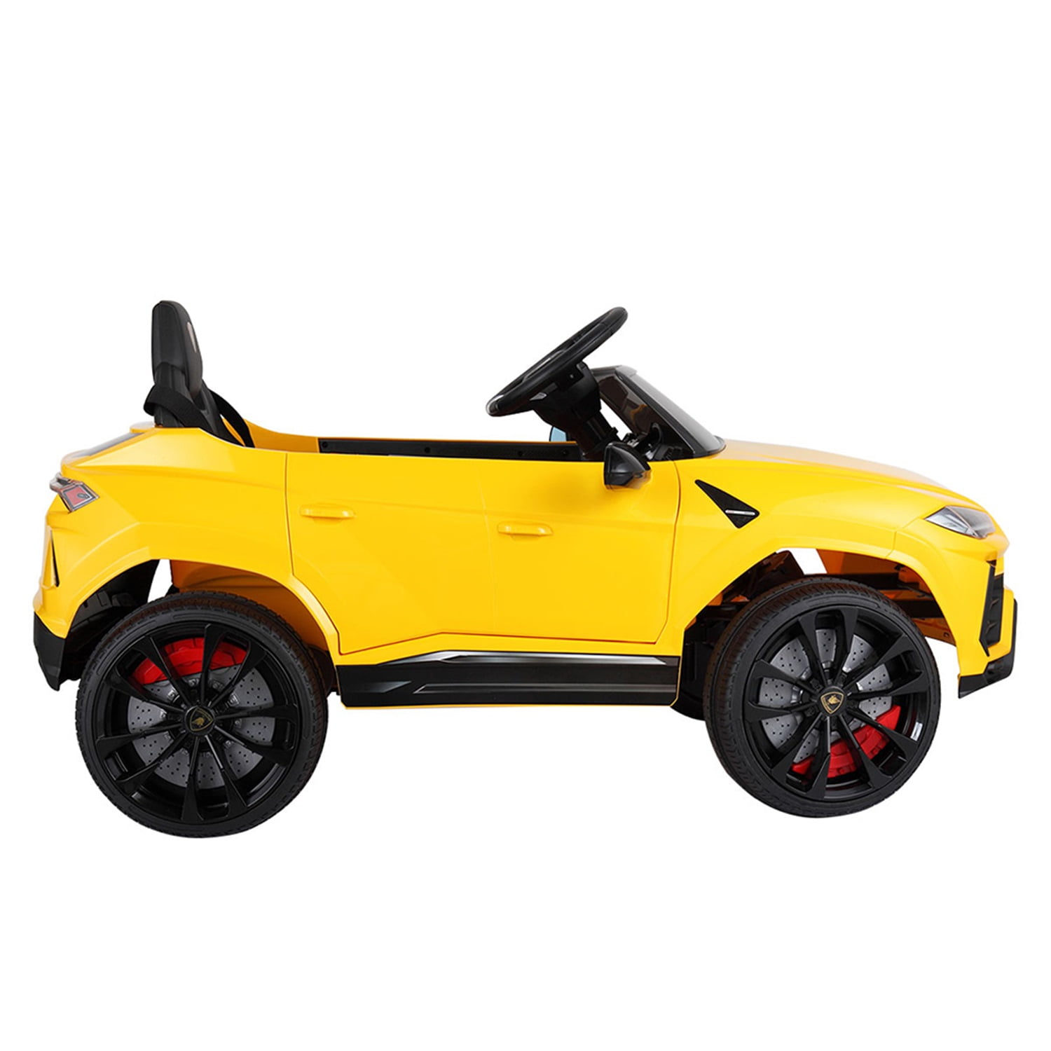 Lowestbest 12V Kids Ride On Car, Electric Car for Kids, Ride-On Truck Car w/ Remote Control, 3 Speeds, LED Lights, MP3 Player, Yellow Lowestbest 12V Kids Ride On Car, Electric Car for Kids, Ride-On Truck Car w/ Remote Control, 3 Speeds, LED Lights, MP3 Player, Yellow