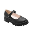 thumbnail image 1 of Zapato Escolar Para Niña Bambino Color Negro Ajuste Contactel negro 19, 1 of 5