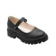 thumbnail image 1 of Zapato Escolar Para Niña Bambino Color Negro Ajuste Contactel negro 20, 1 of 6