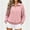 #75Pink, variant on Byworldtasic Long Sleeve Sweatshirt for Women Half Zip Fuzzy Oversized Pullover Tops Loose Warm Sweatshirts