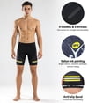 thumbnail image 5 of Sponeed Padded Cycling Shorts Men MTB Bicycle Tights Road Riding Pants Yellow M, 5 of 8