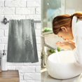 thumbnail image 7 of Yayeee 2 Pack Hand Towels for Bathroom 100% Cotton 16" x 28" Soft Absorbent Kitchen Towel, Foggy Forest, 7 of 7