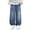 Blue01, variant on Boys Pull On Jean Pants with Pockets Straight Leg Elastic Waist Dailywear Loose Denim Pants 7-13 Years