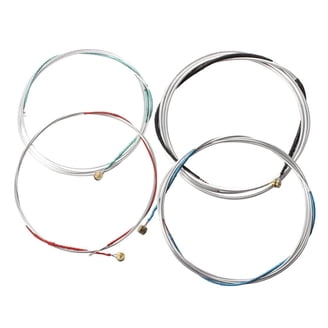 MI&VI PEAK Cello Strings - 1/8 Scale Full Set (A-D-G-C) German Steel Core Medium Tension
