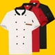 thumbnail image 3 of Ropa de trabajo de chef de manga corta de verano para pastelería fina, tienda de fideos, ropa de chef para hombres y mujeres, ropa de trabajo de cocina de manga larga transpirable, 3 of 5