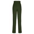 thumbnail image 6 of Yoga Pant for Women High Waist Stretchy Flare Leggings Fashion Casual Bell Bottom Workout Tummy Control Trousers with Side Split Green S, 6 of 8