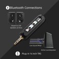 thumbnail image 2 of Transmisor de audio Bluetooth blafili T6.35 con conector de 1/4", 2 of 9