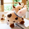thumbnail image 6 of Cartoon Cute Cow Plush Toy Soft Animal Cattle Plush Toy Kawaii Cotton Animal Plush Doll Filled Home Decoration, 6 of 9