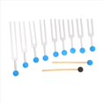 thumbnail image 4 of Juegos de Diapasones de 9 Piezas Bola de Masaje para Curar Chakras la Terapia de Sonido Mantiene el Cuerpo, la Mente y el EspíRitu en ArmoníA,A, 4 of 5
