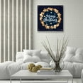 thumbnail image 5 of Epic Art 'Gingerbread Merry Christmas Wreath' by Seven Trees Design, Acrylic Glass Wall Art, 24"x24", 5 of 5