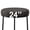 24''-Grey-Faux Leather, variant on MultiHaven Backless Bar Stools Set of 2,24" Counter Height Barstools with White PU Upholstered Seat for Kitchen Island