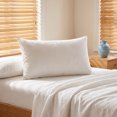 thumbnail image 2 of Unique Bargains 2 Pack Cotton Smooth Cooling Pillow Cases Envelope Closure White, 2 of 5