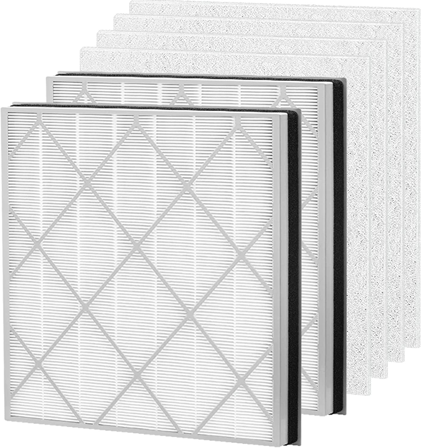 Shark HE4FKPET Ture HEPA Filter Replacement Compatible with Shark 4Fan