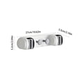 thumbnail image 3 of Wall Mount No Drill Mop And Broom Clip Organizer, Self Adhesive Mop Holder, Heavy Duty Storage Rack For Bathroom Laundry Room Door, 3 of 6