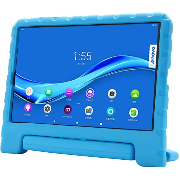 Golden Sheeps Kid Friendly Case Compatible for Lenovo Tab M8 FHD (2nd Gen)TB-8705F  Tablet ,Lenovo Tab M8 HD LTE 2021,Tab M8 FHD Shockproof Ultra Light Weight  Convertible Handle Stand Cover (blue) -