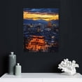 thumbnail image 4 of Nawypu Cityscape Wall Art Kyoto Night Art Poster Architectural Art Poster Canvas Art Poster And Wall Art Picture Print Modern Family Bedroom Decor 16x20 inch, 4 of 4