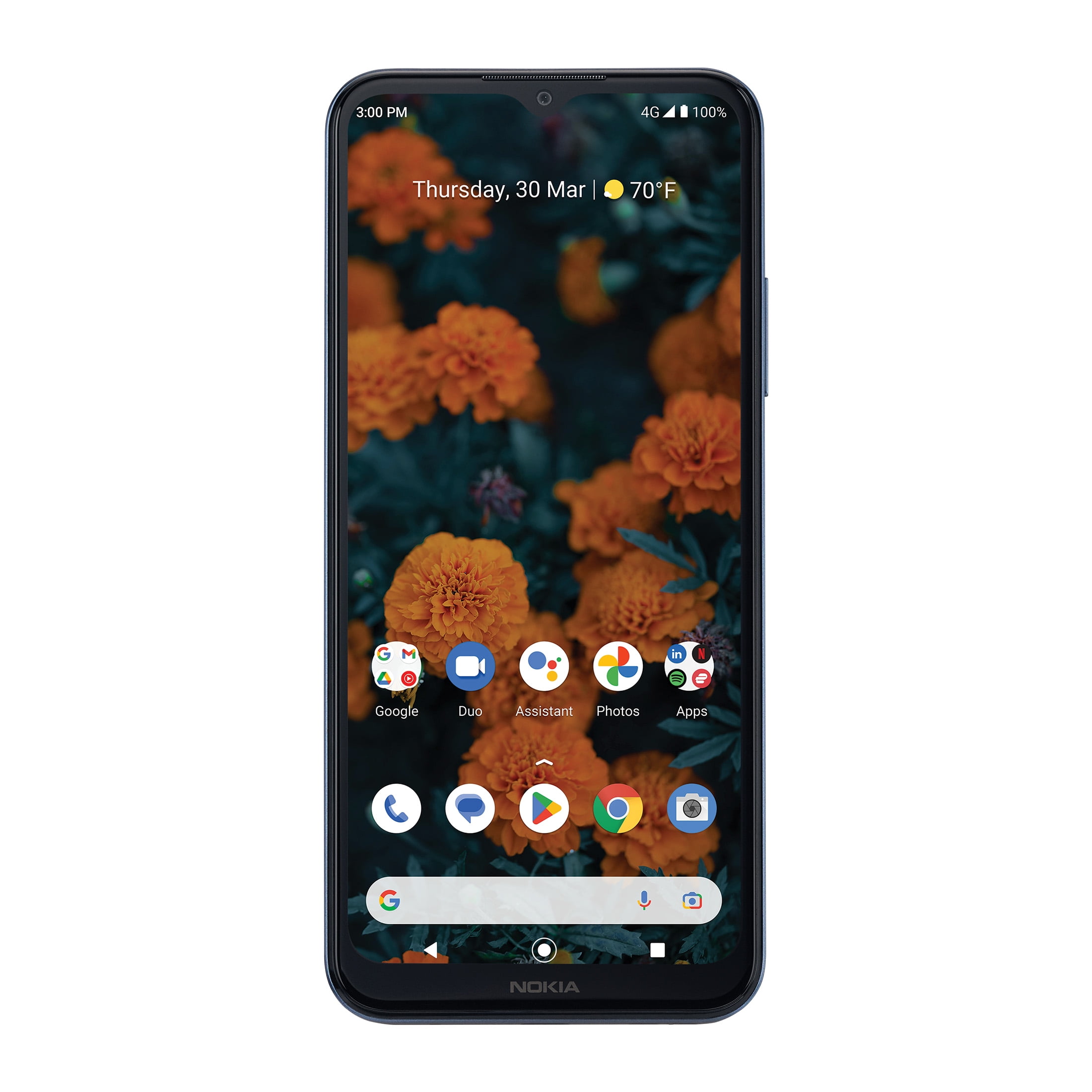 Does Walmart Sell Consumer Cellular Consumer Cellular, Nokia C300, 32GB, Blue - Smartphone - Walmart.com