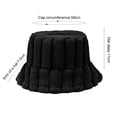 thumbnail image 3 of Women Faux Fur Bucket Hat Winter Warm Ribbed Fisherman Cap for Outdoor Activities, 3 of 6