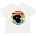 thumbnail image 3 of Inktastic Drum Set Retro Drummer Sunset Boys or Girls Toddler T-Shirt, 3 of 5