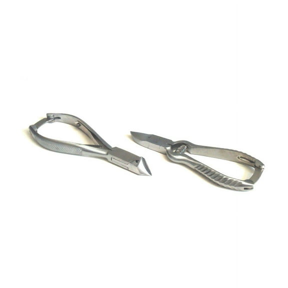 2PCS Heavy Duty Variety Toe Nail Clippers Cutters Set