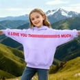 thumbnail image 5 of Byoo Tween Boy Letter Print Hooded Sweatshirt Long SleeveCasual Pullover Hoodie with Pocket Outdoor Soft Pullover Top, 5 of 6