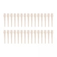 thumbnail image 1 of koolsoo 2x30 Pieces Tips Accessories 2BA Thread Replacement Stable 4.5mm Thread Lightweight 1.18" Long Soft Head , White, 4 Pcs, 1 of 9