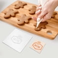 thumbnail image 6 of GOOHOCHY Mother's Day Fondant Embosser 1Set Transparent Rectangular Baking Tools For Cake Decoration, 6 of 8