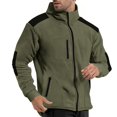 thumbnail image 1 of pstuiky Camisas de manga larga de invierno para hombre, Camisa informal de manga larga con cuello alto y cremallera en la muñeca para hombre camisetas de hombre xxl, 1 of 8