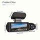 thumbnail image 4 of 1080P Dual Camera Dash Cam For Cars With IR Night Vision, Loop Recording, And Wide Angle Lens - 3.16 Inch IPS Screen, 4 of 5