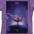 thumbnail image 2 of Girl's Aladdin Choose Wisely Movie Poster  Graphic Tee Purple Berry X Small, 2 of 4
