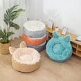 thumbnail image 3 of Warm Cat Bed with Round Cushion Keep Warm Comfortable Pet House - Ideal for Cats and Small Dogs, 3 of 8