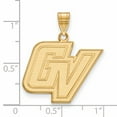 thumbnail image 2 of Logoart Sterling Silver Gp Grand Valley State Large Pendant Female Adult, 2 of 3