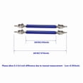 thumbnail image 2 of Car Splitter Rods Racing Adjustable Front Rear Bumper Lip Support Strut Brace Tie Pull Bar Kit 75/100/150/200mm, 2 of 7