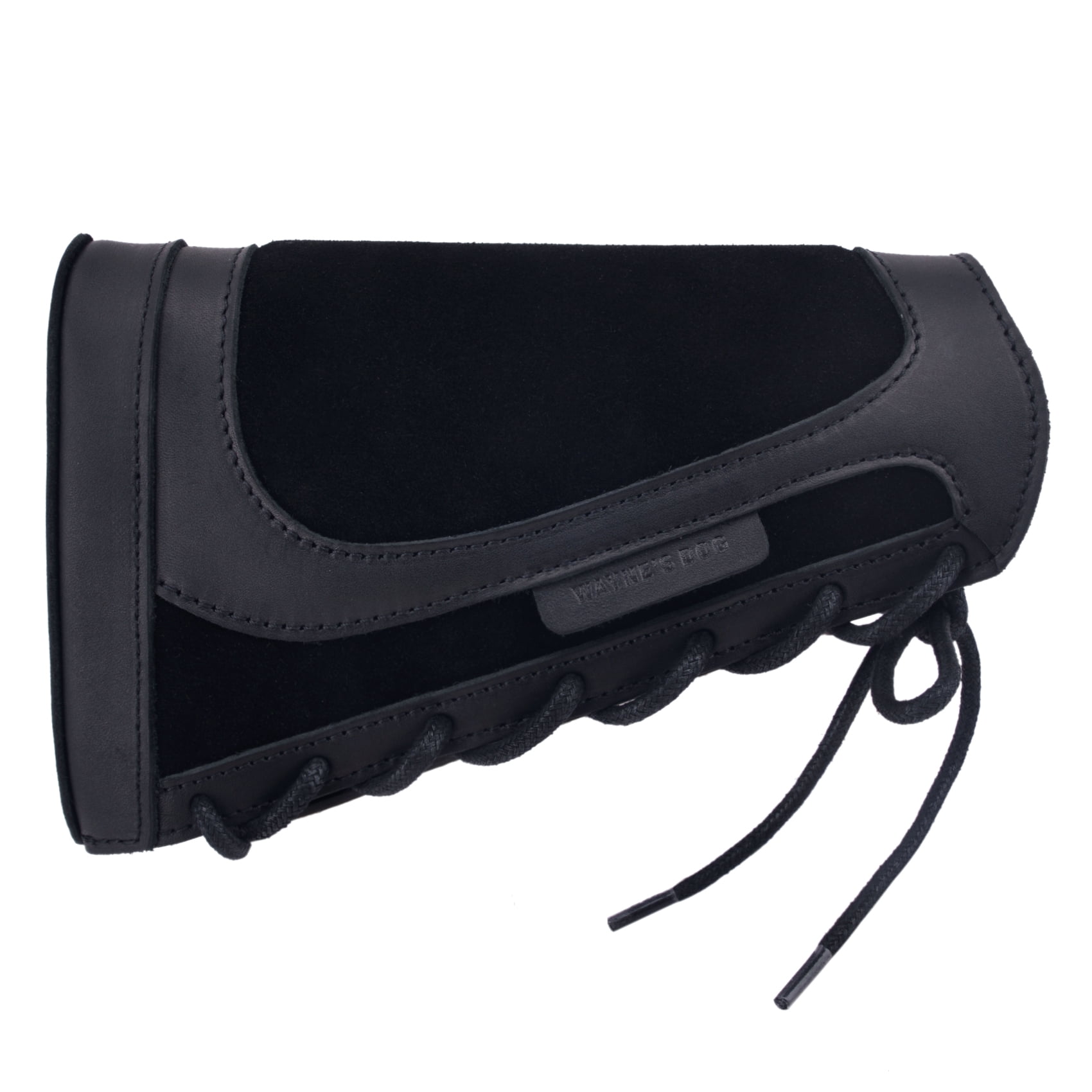 Wayne's Dog Ambidextrous Padded Leather Gun Recoil Pad Buttstock Butt Cover Hunting