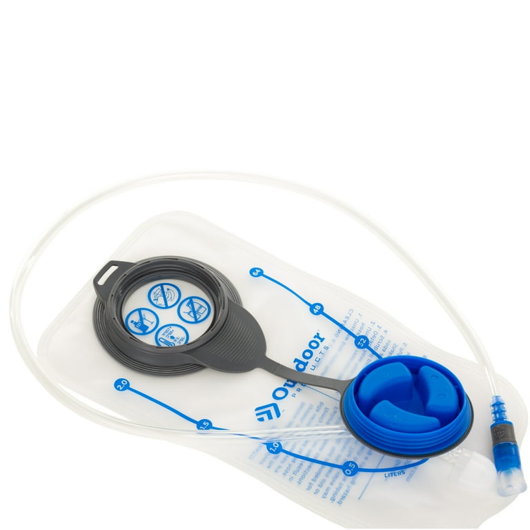 Outdoor Products 2 Ltr Hydration Reservoir Water Bladder for Backpack 0.18 lb 15.35 in 1.57 Walmart