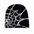 thumbnail image 6 of Spider Knitted Hat Autumn Winter Unisex Pullover Hat Street Hip Hop Knit Hat Warm Beanie, 6 of 8
