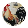 thumbnail image 2 of ONETECH  Vintage Round Table Cloth Rooster Tablecloth Elastic Edge Fitted French Country Chicken Table Cover Up to Diameter, 2 of 7