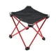 thumbnail image 5 of Taburete de camping compacto de 24 cm para picnic, patio, jardín y pesca. Rojo, 5 of 9