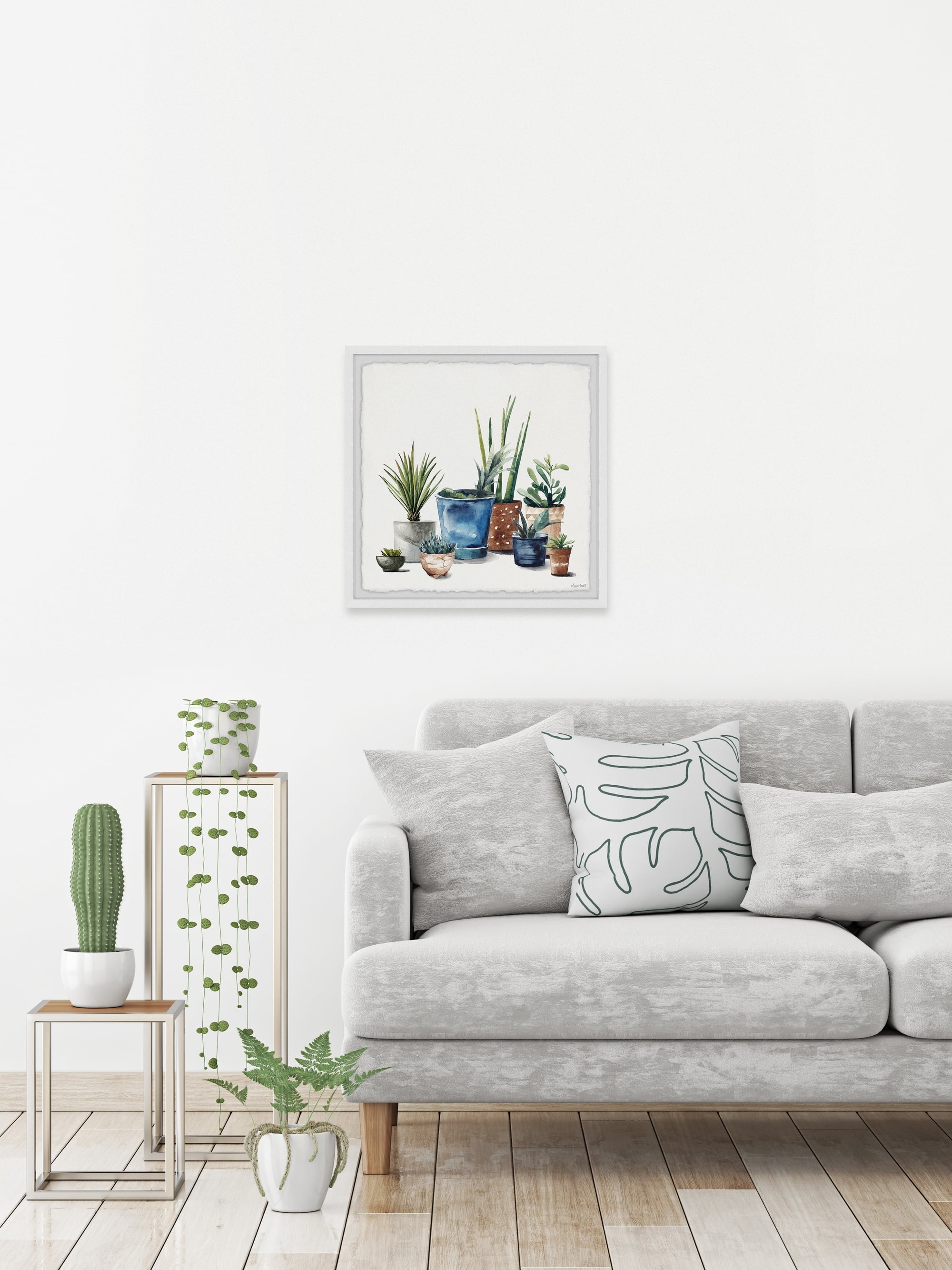 Marmont Hill Indoor Succulents Framed Wall Art