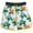 White, variant on Pokemon Charmander Ivysaur Pikachu Squirtle Big Boys Swim Trunks White 14-16