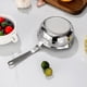 thumbnail image 5 of Pisexur Batería de cocina Sartén de acero inoxidable, sartén pequeña, sartén antiadherente, sartén antiadherente, sartenes para tortillas, sartén pequeña para acampar para la cocina del hogar, 5 of 6
