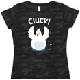 thumbnail image 3 of Inktastic Chicken Barnyard Farm Cluck Women's T-Shirt, 3 of 5