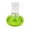 M, variant on Lypsnake Chick Feeder, Transparent Automatic Poultry Feeder with Green Base, No-Waste Gravity Feed Container for Baby Chickens Ducks Geese & Backyard Farm