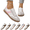 Pink, variant on Women's Retro Gum Sole Fashion Sneakers Casual Non Slip Work Walking Shoes-Gum Sole Casual Tennis Trainers Sneakers Breathable Office Shoes Brown