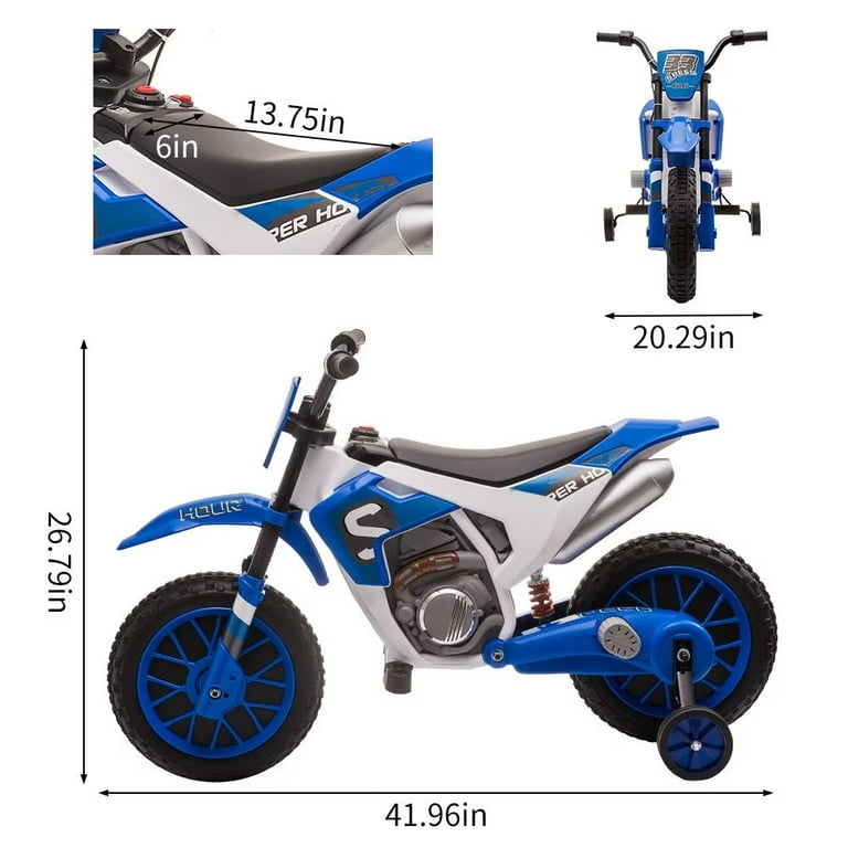 Kids dirt bike pedal bike sales
