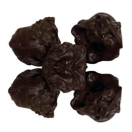 Dark Chocolate Raisin - Asher's Dark Chocolate Raisin Clusters, 6 Pounds