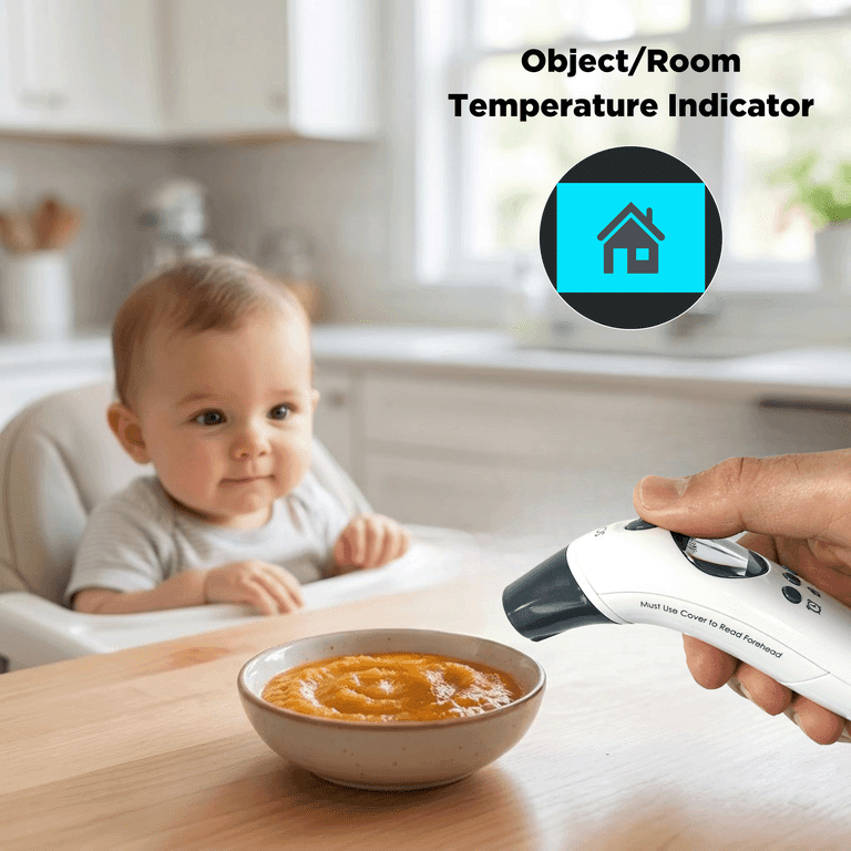 MOBI DualScan Health Check Infrared Forehead & Ear Thermometer