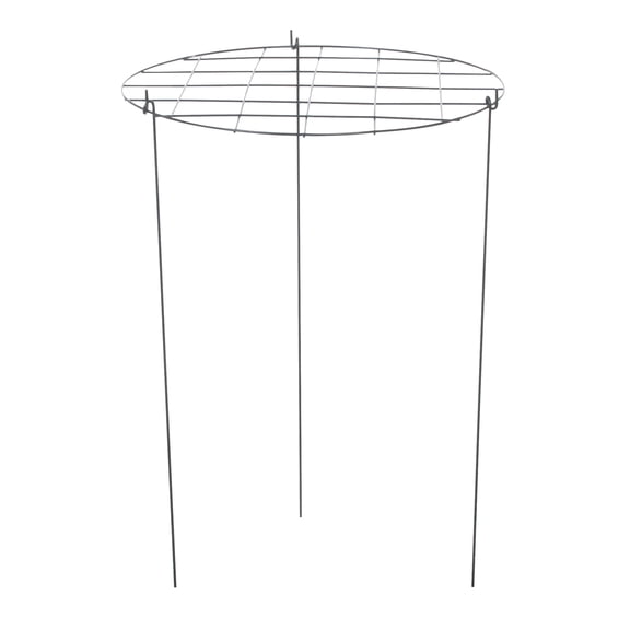 Expert Gardener Green Steel Peony Grow Thru Grid 14in Plant Cage