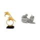 thumbnail image 1 of Figura de delfín,Colección de adornos de escritorio con figuras de delfines,Estatua decorativa moderna para el hogar,artesanías artísticas,Figura de escritorio,Estatua de gato,linda, 1 of 8